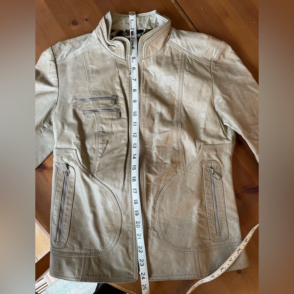 Laundry by Shelli Segal Leather Jacket - Picture 11 of 11